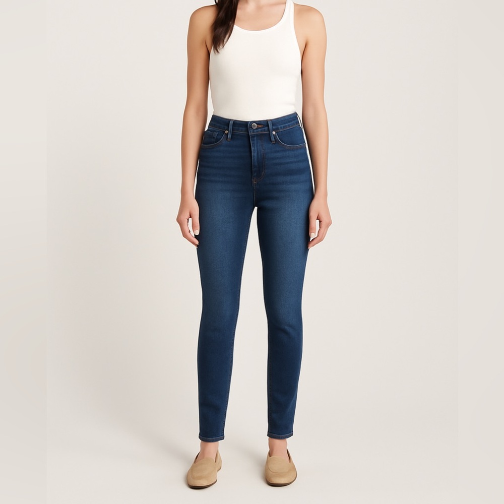 Abercrombie & Fitch High Rise Jean Legging Dark Wash Size 0R